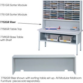 Mailroom Riser 7752GR