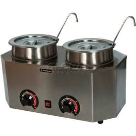 Paragon 2029A Pro-Deluxe Can Dual Warmer Ladle Unit 19-3/4