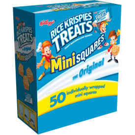 Kellogg's® Rice Krispies Treats Mini Squares 0.39 oz. 50/Box 3800012346