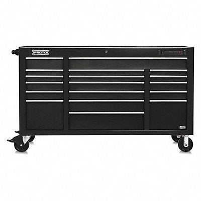 Rolling Tool Cabinet Black Heavy Duty MPN:J556741-18DBPDP