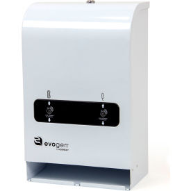 Hospeco® Evogen® EVNT4 Mini No Touch Dual Vendor Free White EVNT4