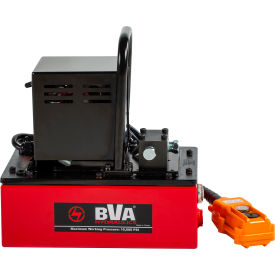 BVA Hydraulic Electric Pump 1 HP Universal 1 Gallon 2 Way/2 Position Dump Valve PU20DMP01B