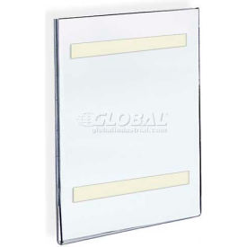 Approved 122013 Horizontal Wall Mount Sign Holder W/ Adhesive Tape 8.5