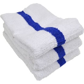 R&R Value Blue Center Stripe Pool Towel - 44