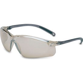 Honeywell Uvex™ A700 Half Frame Indoor/Outdoor Safety Glasses Anti-Scratch Gray Lens & Frame A704
