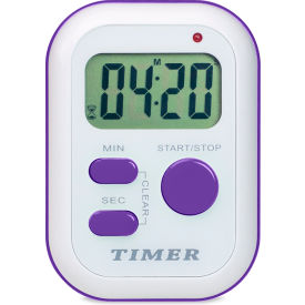 H-B DURAC Single Channel Electronic Timer with Triple Alarms and Certificate of Calibration 617003600