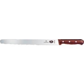 Victorinox 12 Ham Slicer Knife Straight Edge Rosewood Handle 40145 5.4200.30