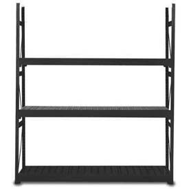 Equipto V-Grip 3 Level Bulk Storage Rack No Deck Add On 48