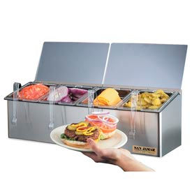 San Jamar® EZ-Chill™ Self-Service Condiment Center FP8244FL