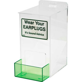 Brady® EPD Small Ear Plug Dispenser Acrylic 6