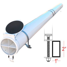 Vantech Conduit 4 Chamber Tube Carrier w/Caps Fits Cross Bars w/Channels128