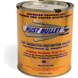 Rust Bullet Industrial Formula Rust Inhibitive Coating Quart Can RB13 RB13