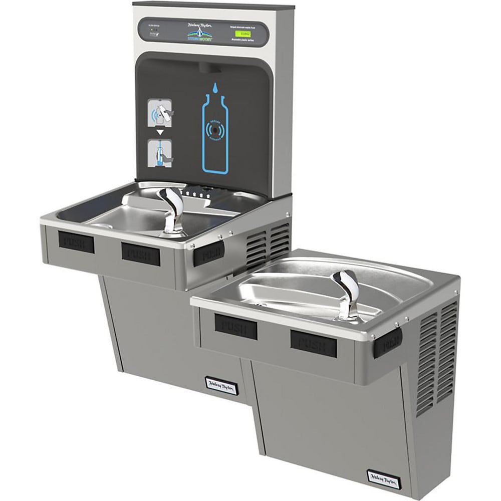 Water Cooler & Fountain: 8.0 GPH Cooling Capacity MPN:HTHB-HAC8BLPV-W