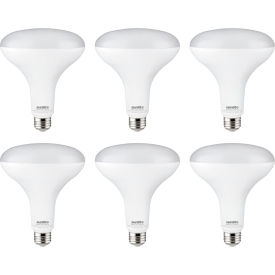 Sunlite® LED BR40 Reflector Light Bulb E26 Base 13W 1150 Lumens 27K Soft White Pack of 6 41848-NS