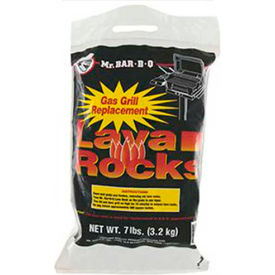 Chef-Master 05002 - Replacement Gas Grill Lava Rocks 7 Pounds 5002