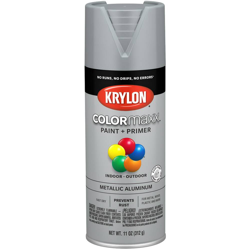 Spray Paints, Product Type: Spray Paint , Type: Spray Paint , Color: Aluminum , Finish: Metallic , Color Family: Silver  MPN:K05587007