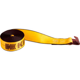 Kinedyne Cargo Control Winch Strap 422721 with Flat Hook - 27' x 4