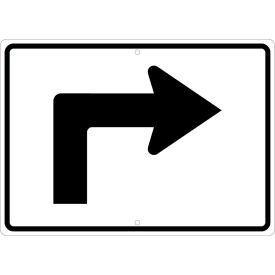 NMC TM501J Traffic Sign Advance Turn Arrow Right 15