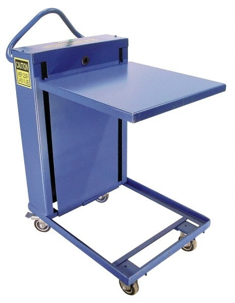 Mobile Air Lift Table: 840 lb Capacity, 15