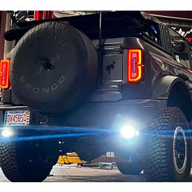 Race Sport Lighting Reverse Bolt-On Hitch Bar LED Flood Light For 2020-Current Ford Bronco 1007675