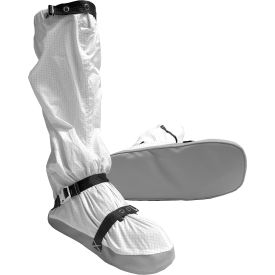 Transforming Technologies TX4000 ESD Cleanroom Apparel Soft Sole Boot Cover XS White TX40BEWH01