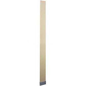 ASI  Partitions Steel Pilaster w/ Shoe - 8