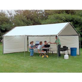 WeatherShield Portable White Canopy 8'W x 20'L 820PCW10