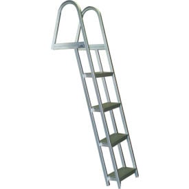 Bearcat 4 Step Aluminum Angled Boat Dock Ladder - L65 L65