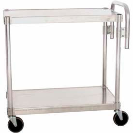 Prairie View Aluminum Utility Cart w/2 Shelves 400 lb. Capacity 24