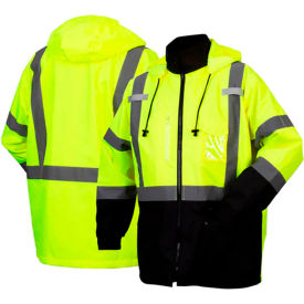 Pyramex® RP31 Parka Jacket M Hi-Vis Lime RP3110M