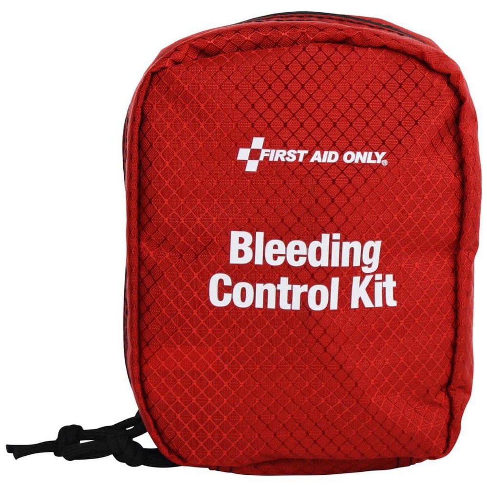 Emergency Prep Kits, Kit Type: Bleeding Control , Container Type: Pouch , Container Material: Nylon , Color: Red , Overall Length: 7.00in  MPN:91135-001