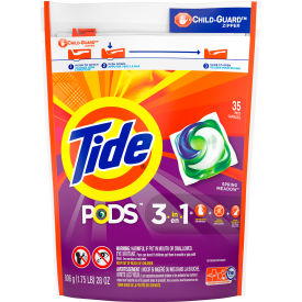 Tide PODS ® Detergent Packs 35 Pods/Container 4 Containers - 93127 PGC 89261