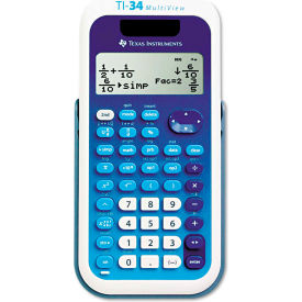 Texas Instruments TI-34 MultiView Scientific Calculator 16-Digit LCD TI34MULTIV