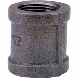 1/2 In. Black Malleable Coupling 150 PSI Lead Free 0810080218