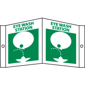 Facility Visi Sign - Eye Wash Station VS7W