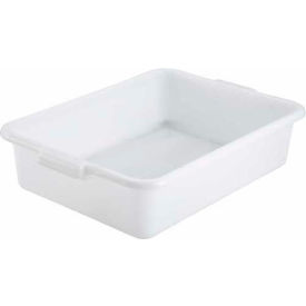 Winco PL-5W Dish Box White 20