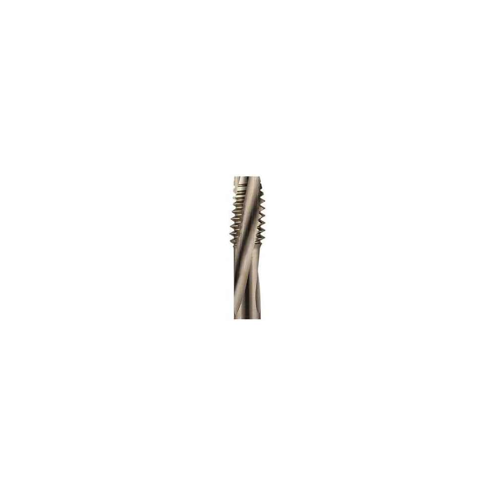 Spiral Flute Tap:  UNF,  3 Flute,  3 - 4,  2B Class of Fit,  Vanadium High-Speed Steel,  Nickel Finish MPN:387610