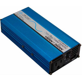 AIMS Power 180 Watt Pure Sine Power Inverter PWRI18012S PWRI18012S