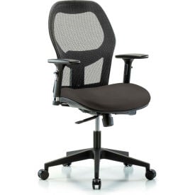 Blue Ridge Ergonomics™ Mesh Back Antibacterial Industrial Chair Vinyl Seat Meteor EXE-MDHCH-RG-H0-A2-RC-8824