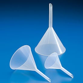 Funnel Analytical Polypropylene 80mm 20/Pack 600150