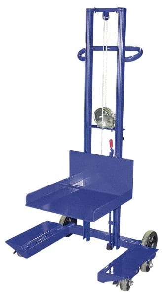 Mobile Hand Lift Table: 500 lb Capacity, 6.13 to 54.13