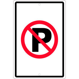 NMC TM0166H Traffic Sign No Parking Graphic Symbol 18