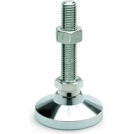 J.W. Winco GN343.2 Steel Leveling Feet Threaded Stud 2.36