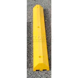 Yellow Compact Parking Block with Cable Protection & Hardware - 72