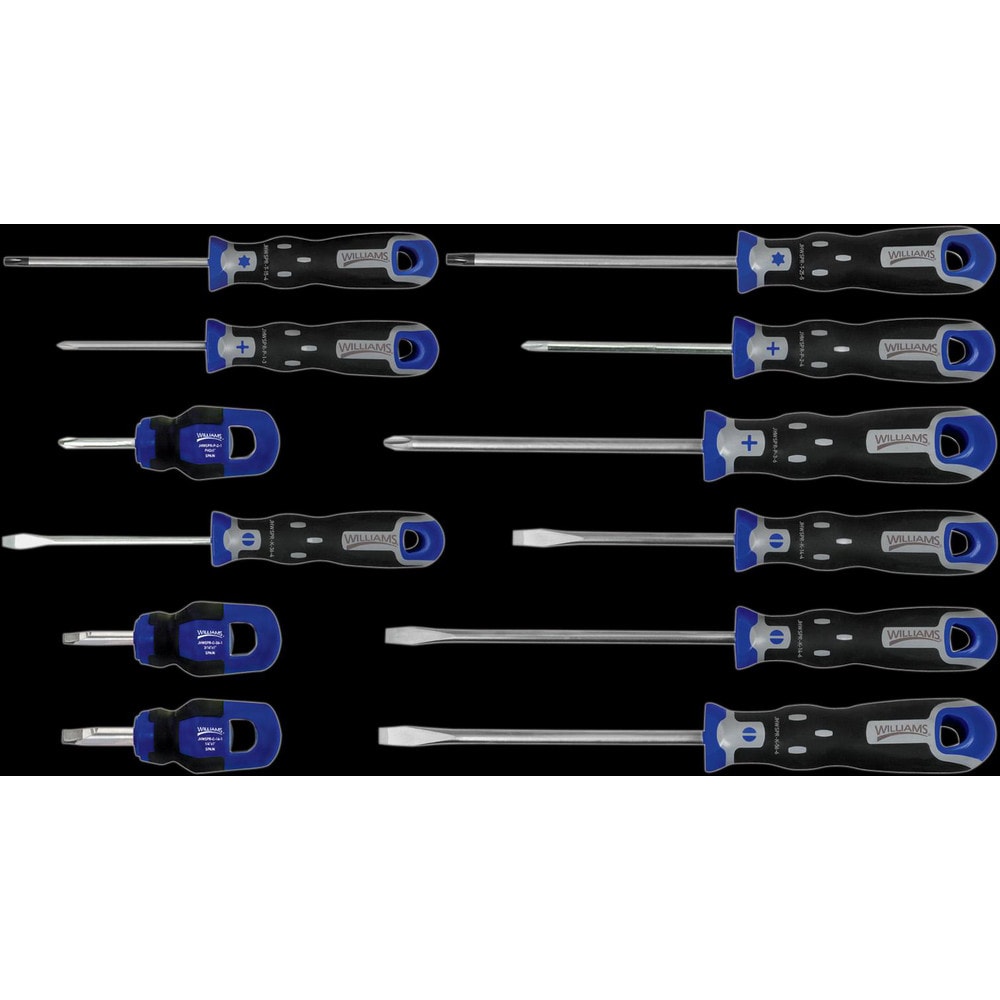 Screwdriver Sets, Screwdriver Types Included: Keystone, Cabinet, Philips, Torx , Container Type: Vinyl Pouch , Tether Style: Not Tether Capable  MPN:JHWSPRS-12CKPT