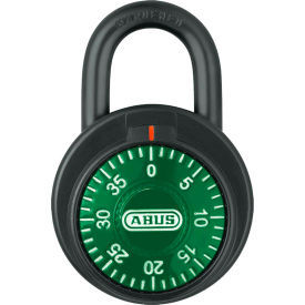 Abus Front Faced Combination Padlock 78 Series Green Pack of 6 - Pkg Qty 6 78815