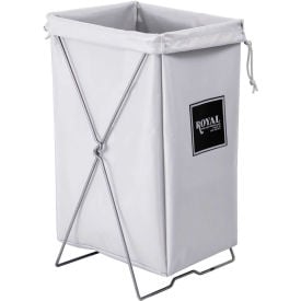 Royal Basket Trucks® Hamper Kit White Vinyl Standard Pocket R00-WWX-HBK