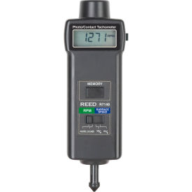 REED Instruments Combination Contact/Laser Photo Tachometer 0.5 to 19999/5 to 99999 RPM 40R71