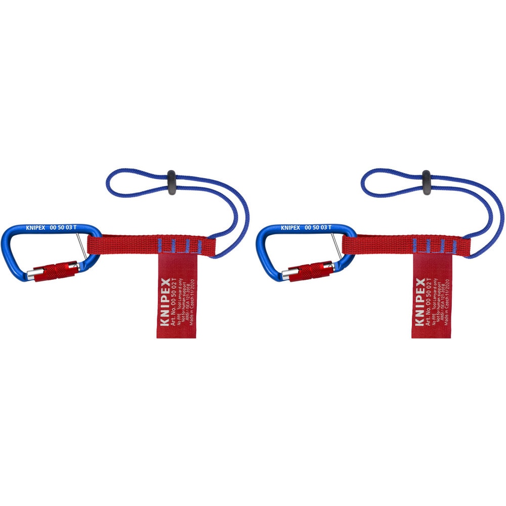 Tool Holding Accessories, Product Type: Tool Lanyard , Lanyard Type: Webbing , Connection Type: Carabiner , Tether Type: D-Ring , Weight Capacity: 3.3lb  MPN:00 50 06 T BKA