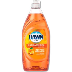 Dawn® Ultra Antibacterial Dishwashing Liquid Orange Scent 28 oz. Bottle 8/Case 97318